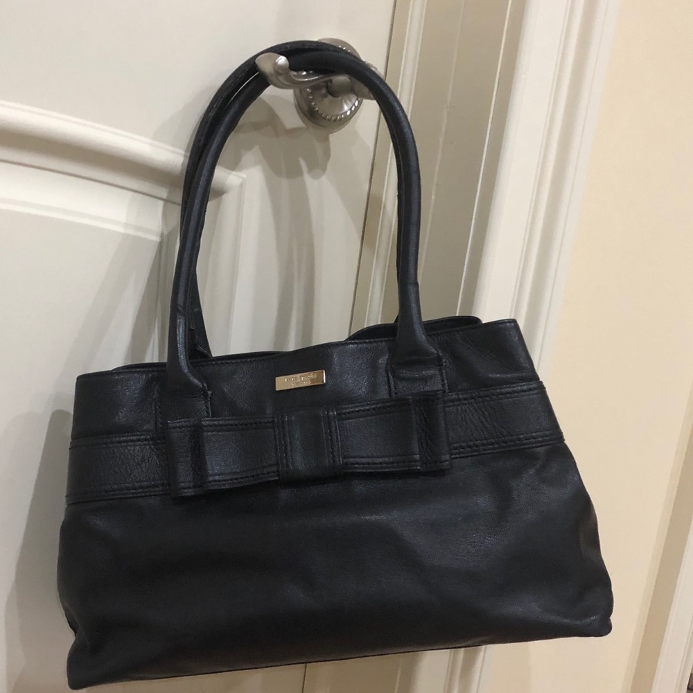 Kate Spade bag. Black with bow.  Great condition.